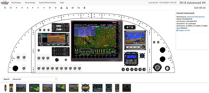 Aircraft Instrument Panel Design Software